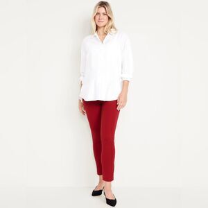 New With Tags Size 8 Maternity Full-Panel Pixie Ankle Pants‎